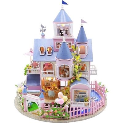 Dvěděti miniatura domečku Pohádkový zámek
