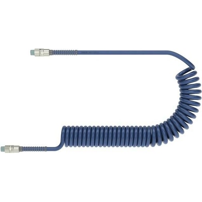 LÜDECKE 13/19 PU HADICE KR19B - 13/19 - 6 m, bez koncovek, kroucená k pneu. nářadí,10 Bar, modrá – Hledejceny.cz