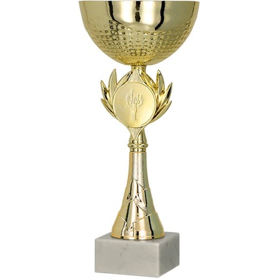 Kovový pohár Zlatý 24 cm 10 cm