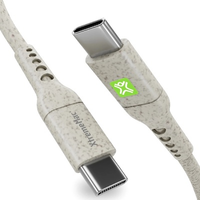 XtremeMac Кабел XtremeMac - Eco, USB-C/USB-С, 1 m, бял (XGR-UCC-03)