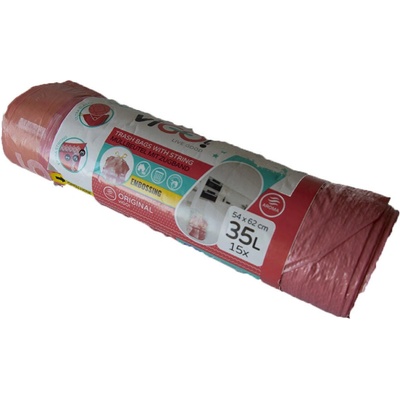 viGO! Premium pytle zatahovací parfémované 26µm 35 l 15ks