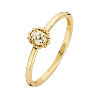 Blush Златен дамски пръстен с топаз Blush 1227YWT (1227YWT)