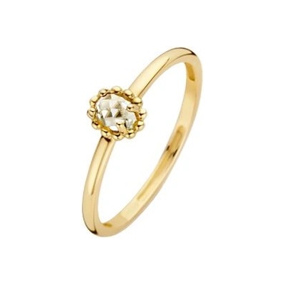 Blush Златен дамски пръстен с топаз Blush 1227YWT (1227YWT)