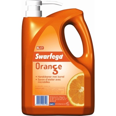 Deb Swarfega tekuté mydlo abrazívne s pumpičkou orange 4 l