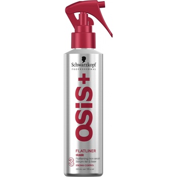 Schwarzkopf Osis Style Sleek Flatliner – silně fixační sérum pro žehlení vlasů 200 ml