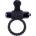 Pipedream Вибро пръстен със сменяеми батерии "c-ringz black