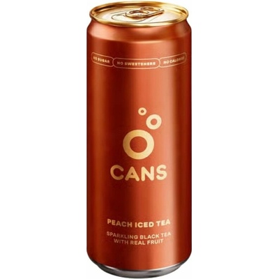 Cans Ledový čaj broskev 330 ml – Sleviste.cz