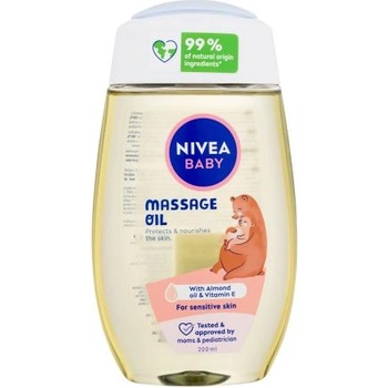 Nivea Baby Massage Oil 200 ml защитно и подхранващо масло за тяло