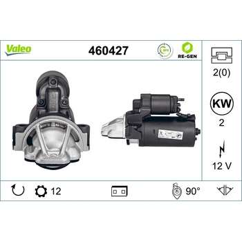 Štartér VALEO 460427