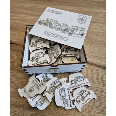 Danson - Puzzle Drevené pexeso Veterány - 1 - 39 piese