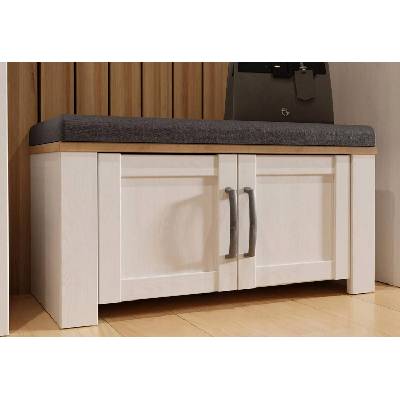 Пейка four с възглавница, дъб ривиера/светла иглослистна дървесина (bhld021-m482)