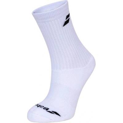 Babolat Detske ponožky 3 Pairs Pack Junior White/White