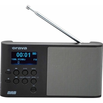 ORAVA DAB Digitálne DAB/FM prenosné rádio