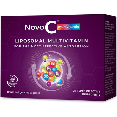Novo C multivitamin lipozomálny 30 kapsúl