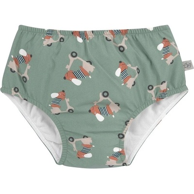 Lässig Swim Diaper Boys Scooter Dog green