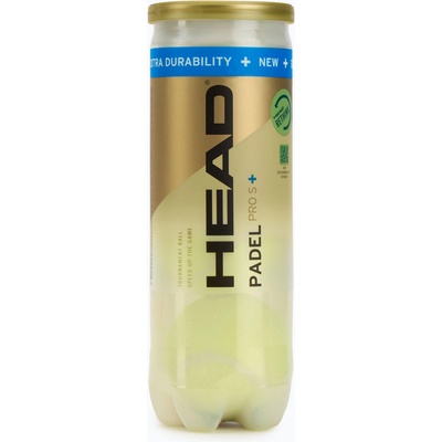 HEAD Топки за падел HEAD Padel Pro S+ 3 бр. yellow