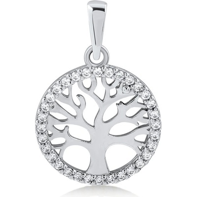 Lillian Vassago Zlatý přívěsek se zirkony Strom života LLV31 GP001W