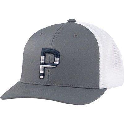 PUMA Sundown Trucker Snapback P Cap Grey/White