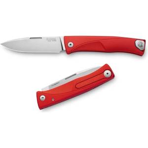 lionSTEEL thrill tl a rs / Джобно ножче с дръжка от масивен алуминий - червено (lion0207)