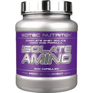 Scitec Nutrition Isolate Amino, 500 Capsules