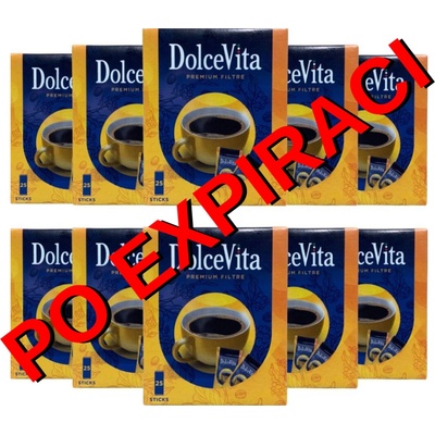 Dolce Vita Premium instantná káva 250 ks 450 g