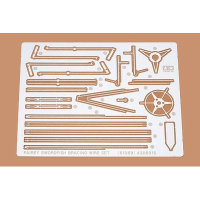 SwordTamiya 61069 fish Photo Etched Wire 1:48