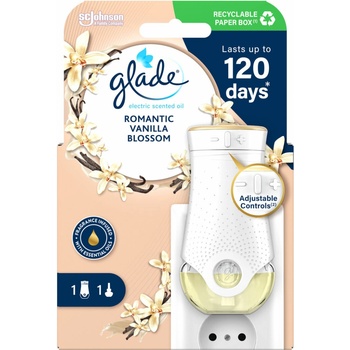 Glade Vanilla, elektrický komplet 1+20 ml