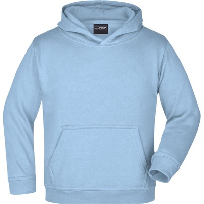 Daiber JN 47K dětská mikina s kapucí light blue