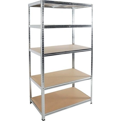 Linder Exclusiv Kovový regál 180 × 90 × 40 cm 5 polic – Zboží Dáma