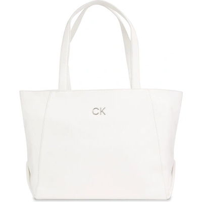Calvin Klein Дамска чанта Calvin Klein Ck Daily Shopper Medium Pebble K60K611766 Bright White YAF (Ck Daily Shopper Medium Pebble K60K611766)