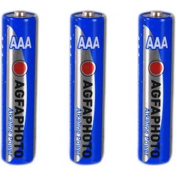 Image 1 of AgfaPhoto Батерии AGFA PHOTO алкaлни LR03 AAA 1.5V (3бр) - Код W4203