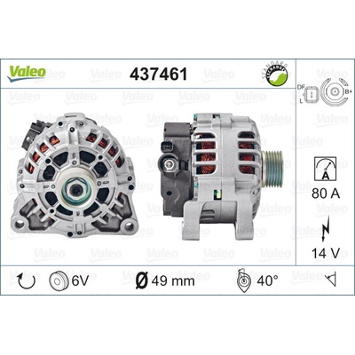 VALEO Alternátor 437461