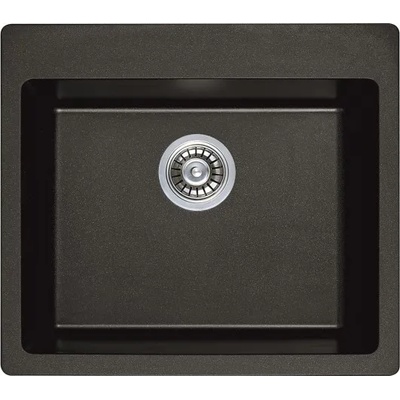 Inter Ceramic Кухненска мивка от композитен материал ICGS 8304 Black