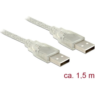Delock 83888 USB, USB 2.0 USB-A zástrčka, USB-A zástrčka, 1,5m