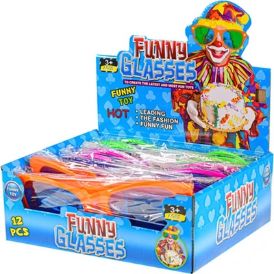 Legrační brýle 26cm růžové – Zboží Dáma