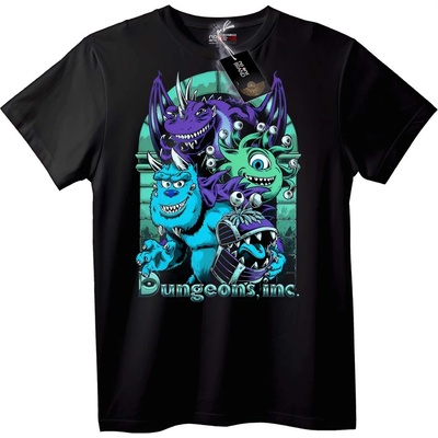 NOONEBRAND Тениска Dungeons Inc. Чудовище - XL, White