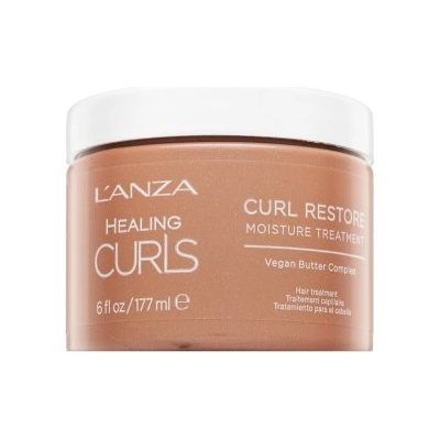 Lanza Healing Curls Curl Restore Moisture Treatment Укрепваща маска За къдрава и чуплива коса 177 ml