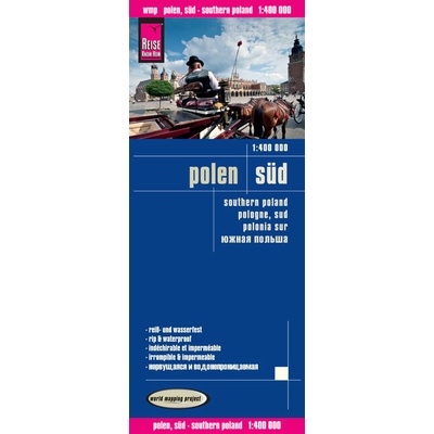 Polsko jih (Poland south) 1:400.000 mapa RKH