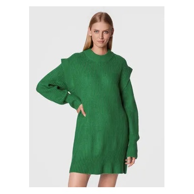 Silvian Heach Плетена рокля PGA22120VE Зелен Relaxed Fit (PGA22120VE)