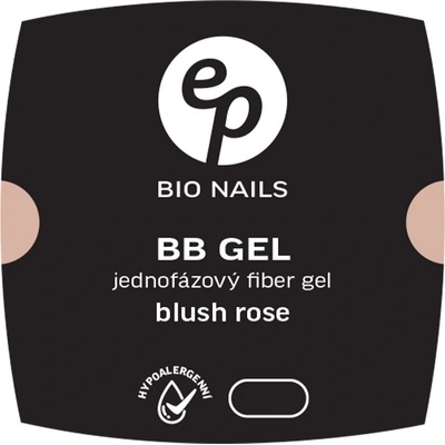 BIO nails FIBER BLUSH ROSE jednofázový hypoalergenní gel 50 ml