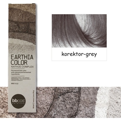 BBcos barva na vlasy Earthia Color GREY korektor 100 ml
