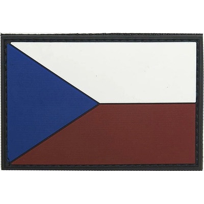 101INC nášivka Zástava Česko plast 8x5cm