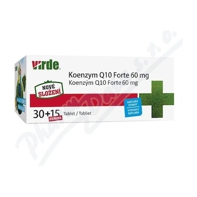 Virde Koenzym Q10 Forte 60 mg 45 tabliet