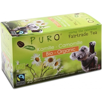 Puro Bylinný čaj Heřmánkový bio Fair trade 25 x 1 g