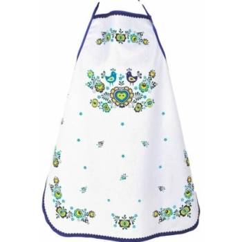 Dekortextil Zástěra Folklór modrý