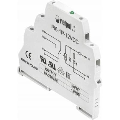 Relpol Relé rozhraní 1P 6A 24V AC/DC PI6-1P-24VAC/DC 805703