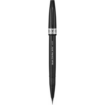 Popisovač Pentel Artist Brush - šedý