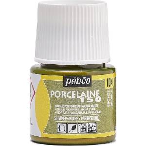 Pébéo Porcelain Paint Боя за порцелан Bronze 45 ml 1 бр (024-104)