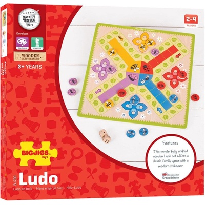 Bigjigs Toys Člověče, nezlob se! Louka