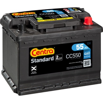 Centra Standard 12V 55Ah 460A CC550